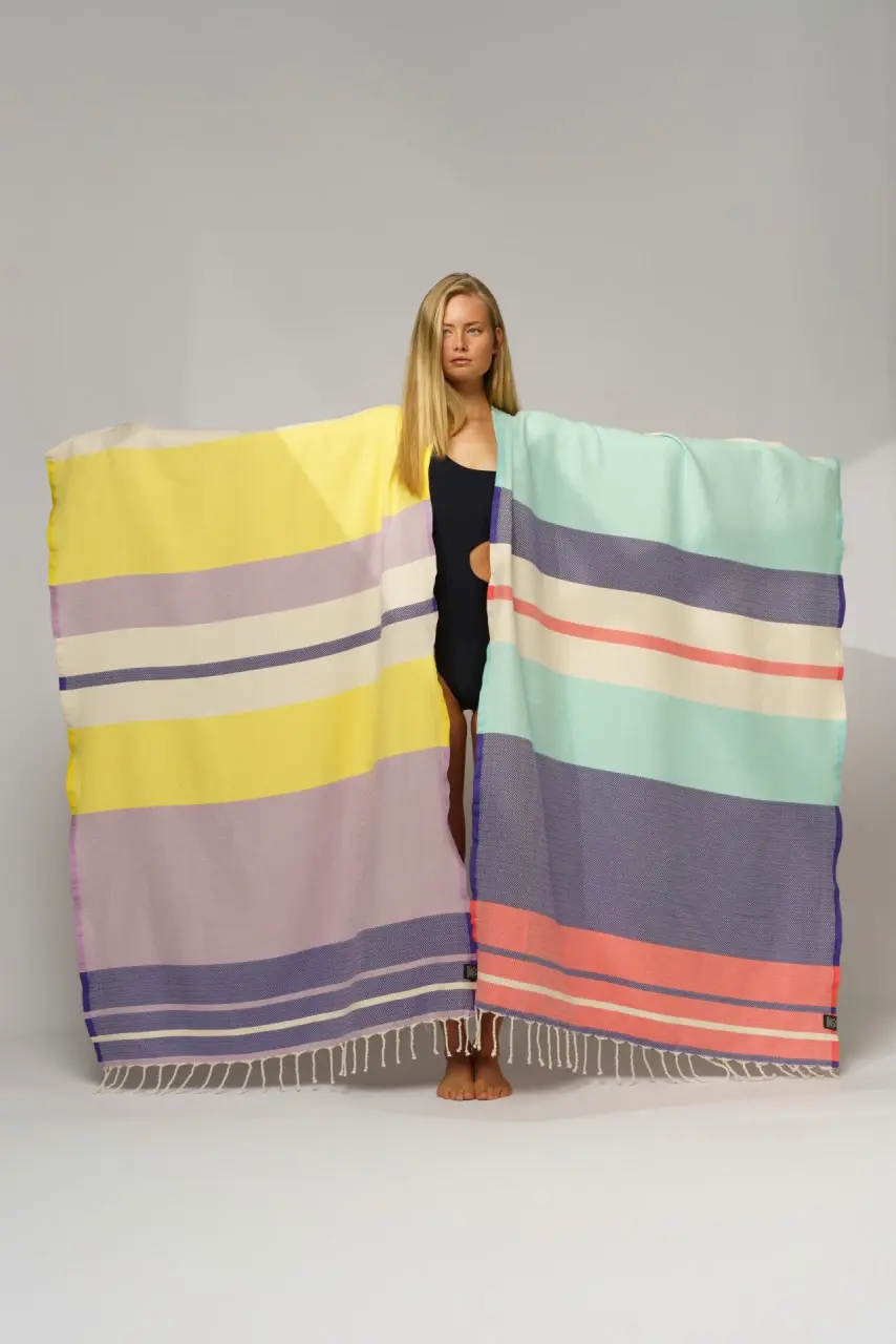 Futah - Papua Roxa Toalla de Playa (6)