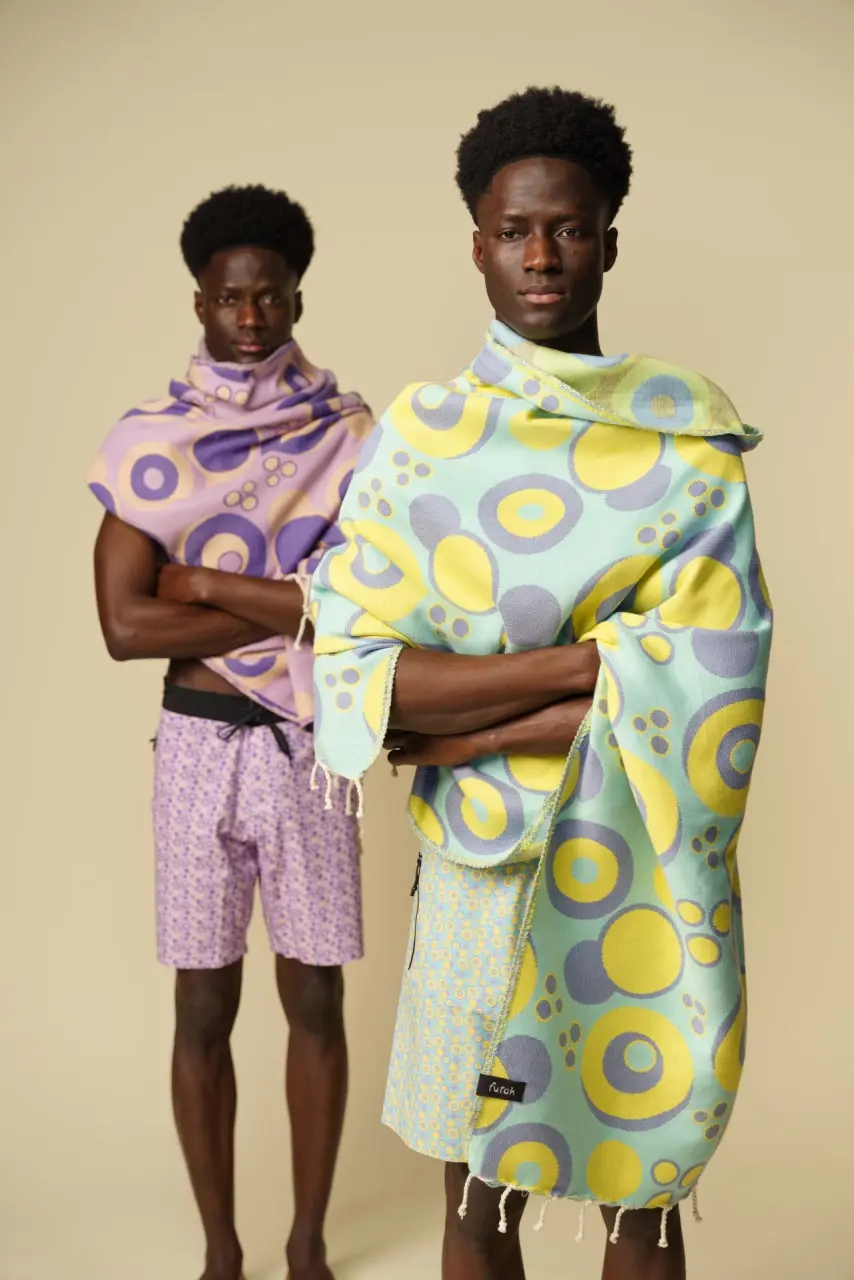 Futah - Vortex Mocha & Violet Boardshorts (8)