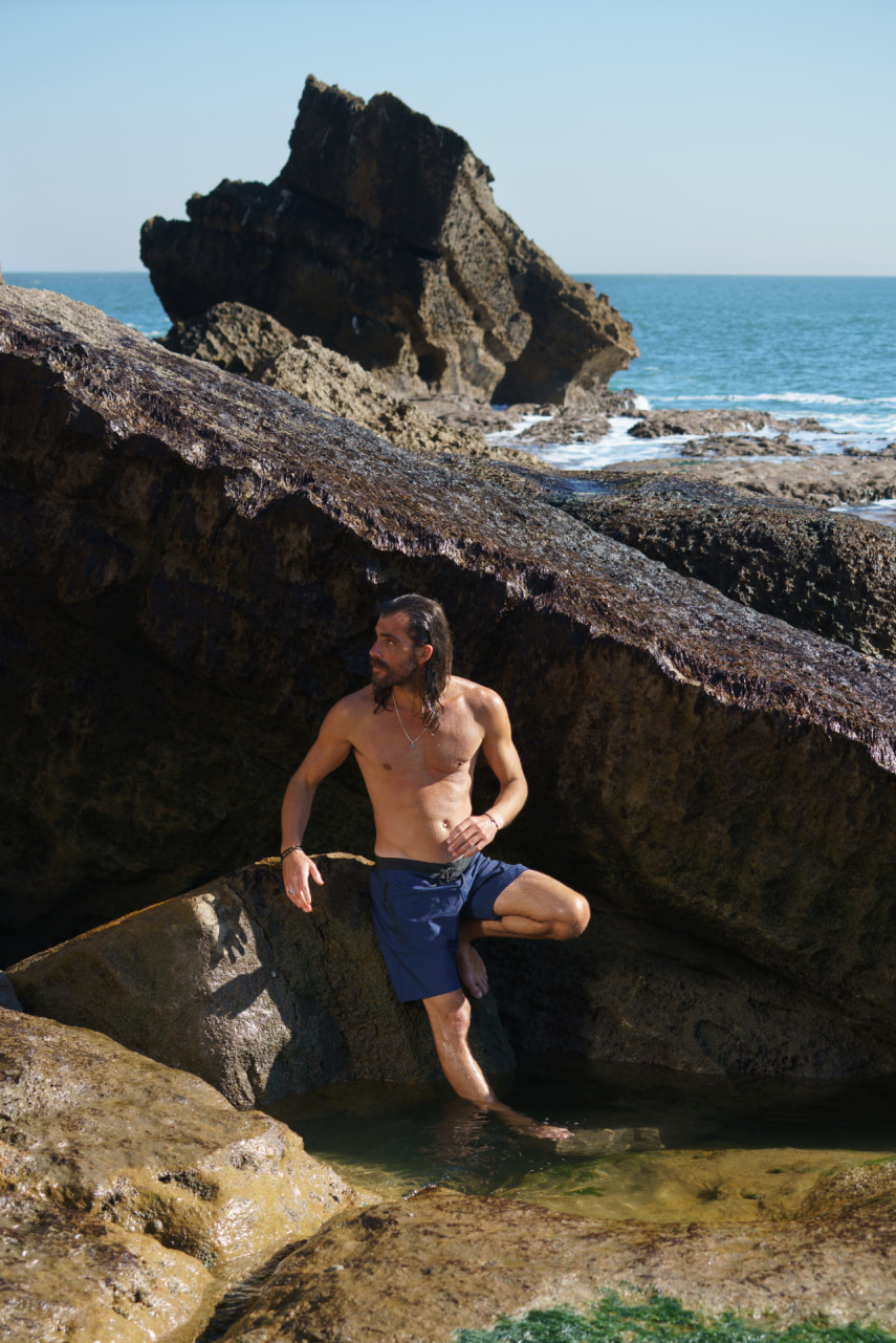 Futah - Short de Baño Azul Oscuro Ericeira (9)