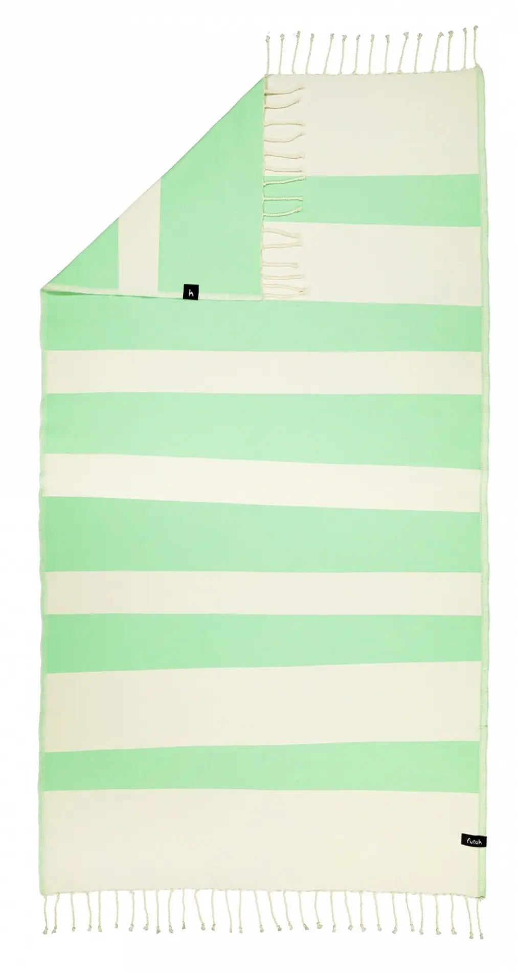 Futah - Zavial Verde Agua Toalha Individual  (2)