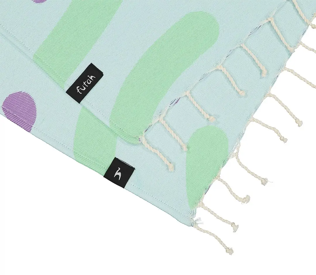 Futah - Algae Azul Claro Toalla Niños (3)