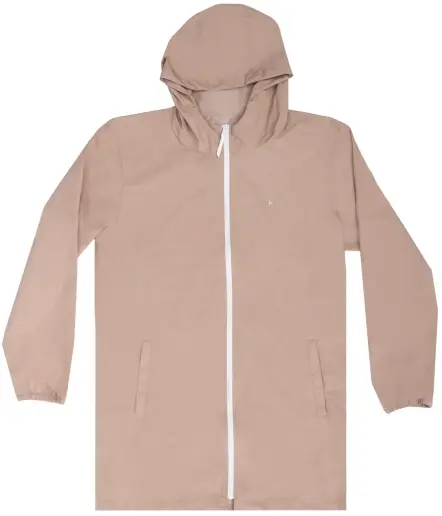 Parka Impermeable Beige