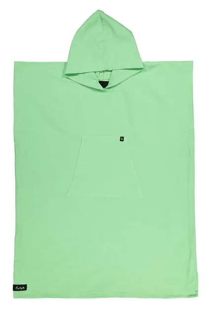 Ericeira Verde Claro Poncho 