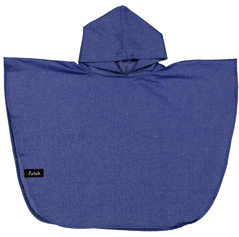 Poncho Baby Electric blue
