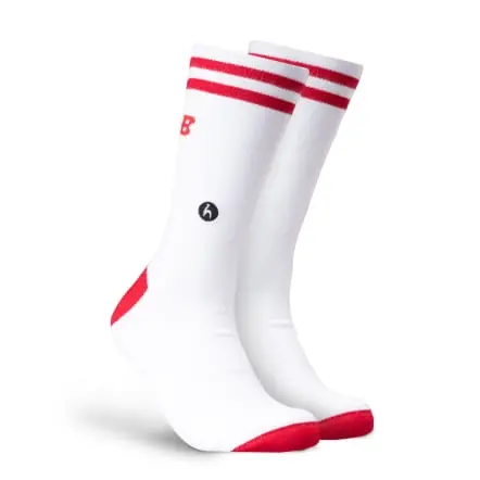 Calcetines Benfica Stripes White