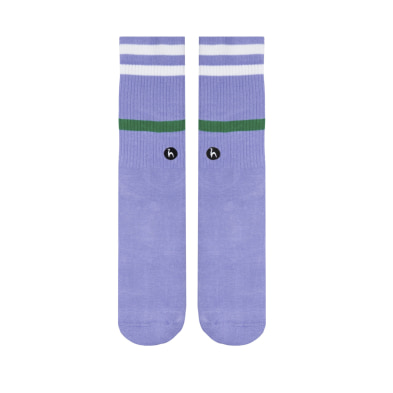 Stripes Violet Socks (2)