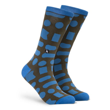 Futah Calcetines Big Shells Azul y Verde