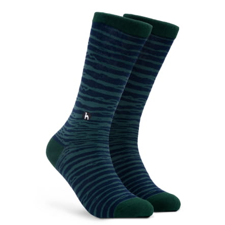 Tide Blue Green  Socks