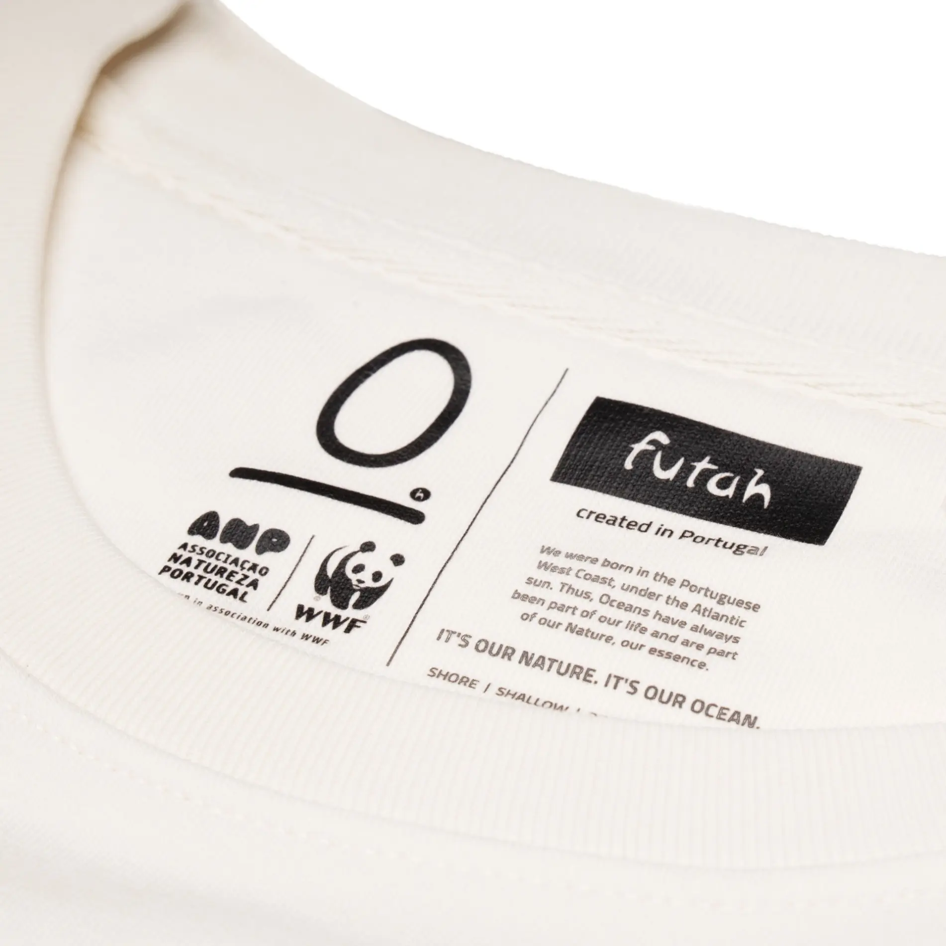 Futah - Sudadera Blanca Algodón Orgánico - Lisboa (3)