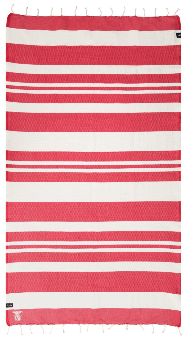 Futah - Sport Lisboa e Benfica - Official Red Stripes Towel (1)