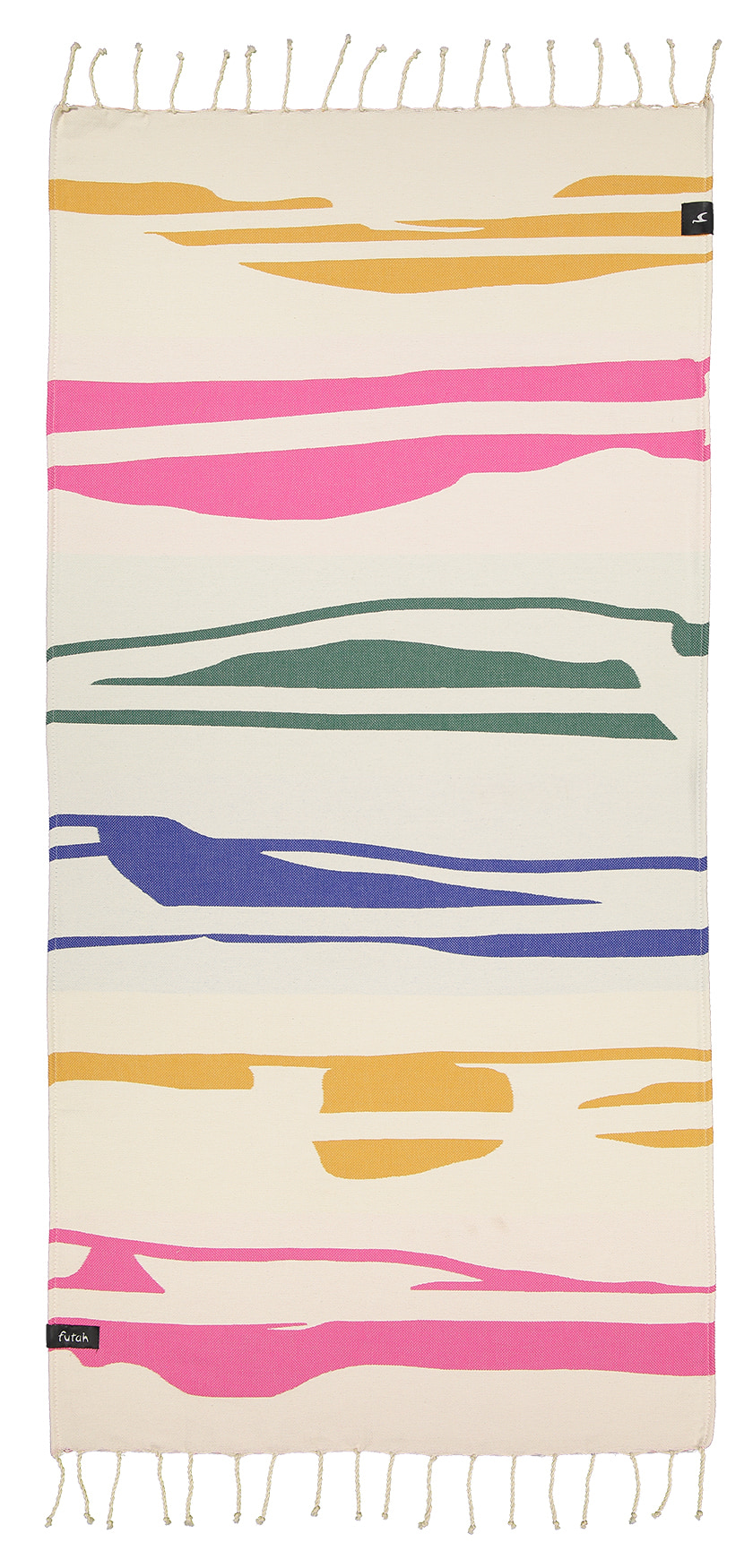 Futah - Maure Pink & White Kids Towel (1)