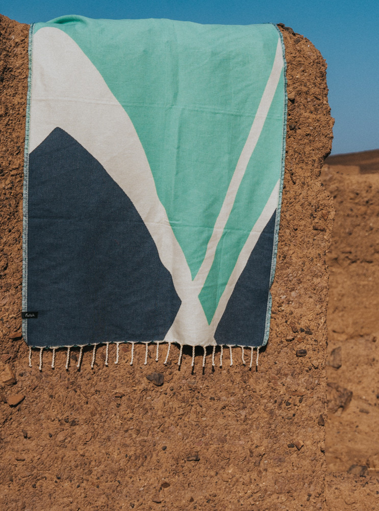 Futah - Gobi Green Individual Towel (3)