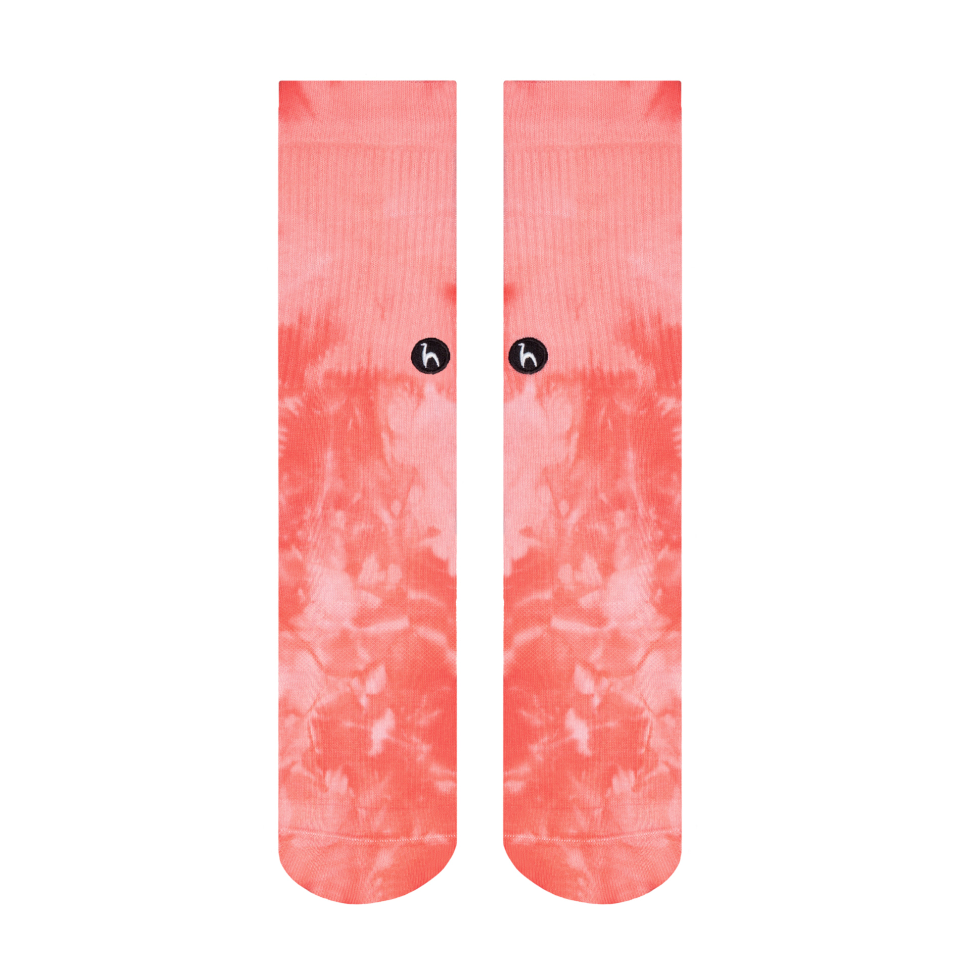 Futah - Calcetines Tie Dye Coral (2)