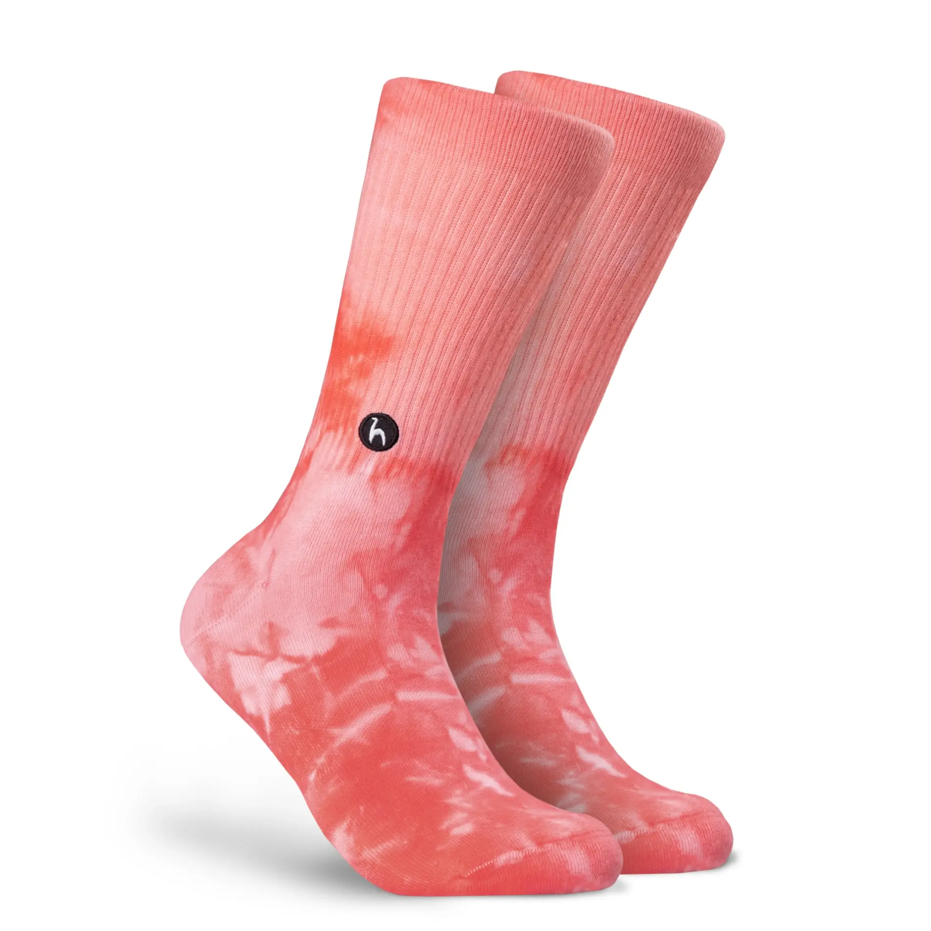 Futah - Calcetines Tie Dye Coral (1)