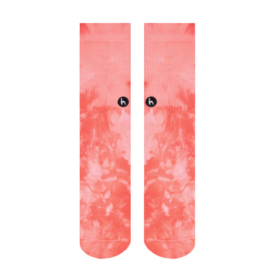 Tie Dye Coral Socks (2)
