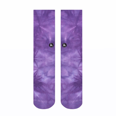 Tie Dye Lilac Socks (2)