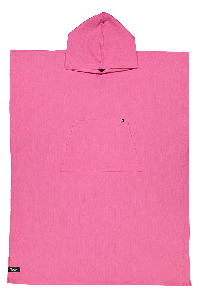 Futah - Ericeira Rosa Escuro Poncho  (1)