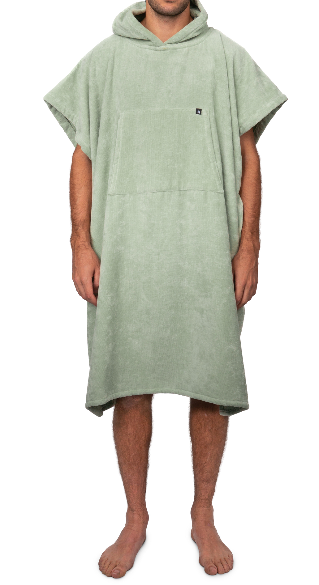 Futah - Ericeira Verde Poncho de Rizo (3)
