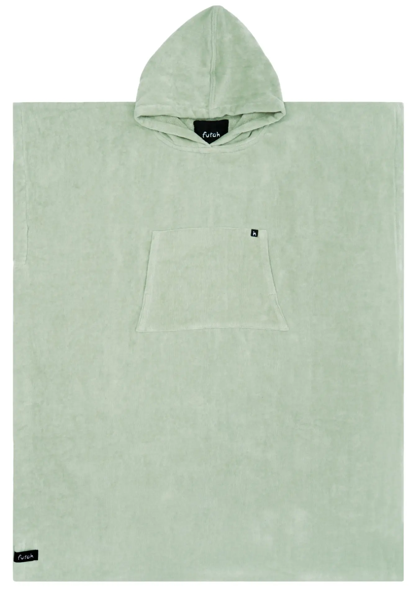 Futah - Ericeira Verde Poncho de Rizo (1)