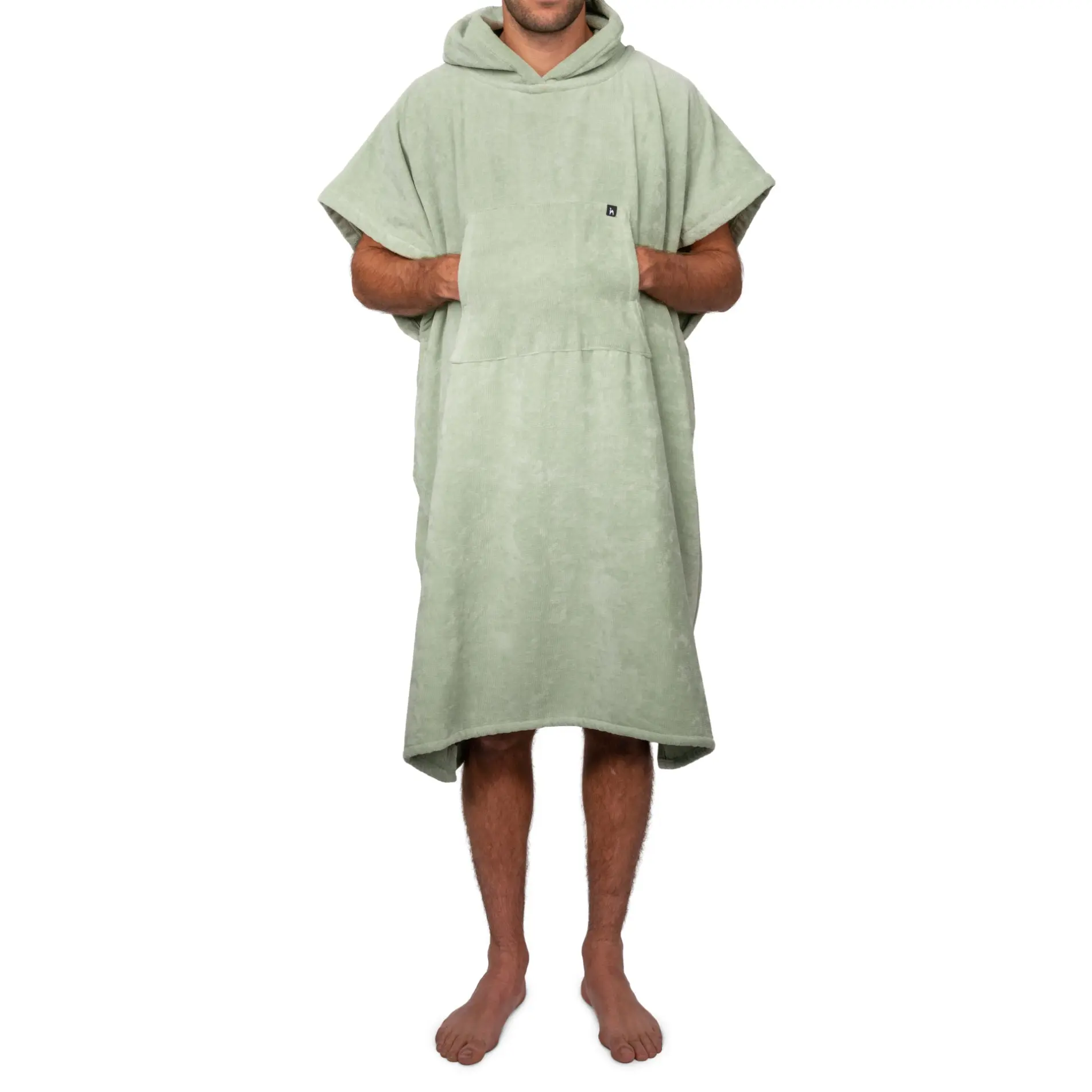 Futah - Ericeira Verde Poncho de Rizo (4)