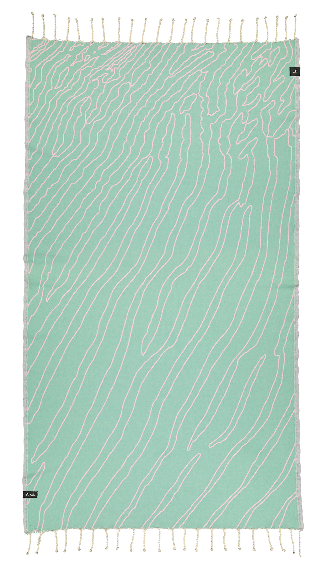Futah - Kalahari Green Individual Towel (1)