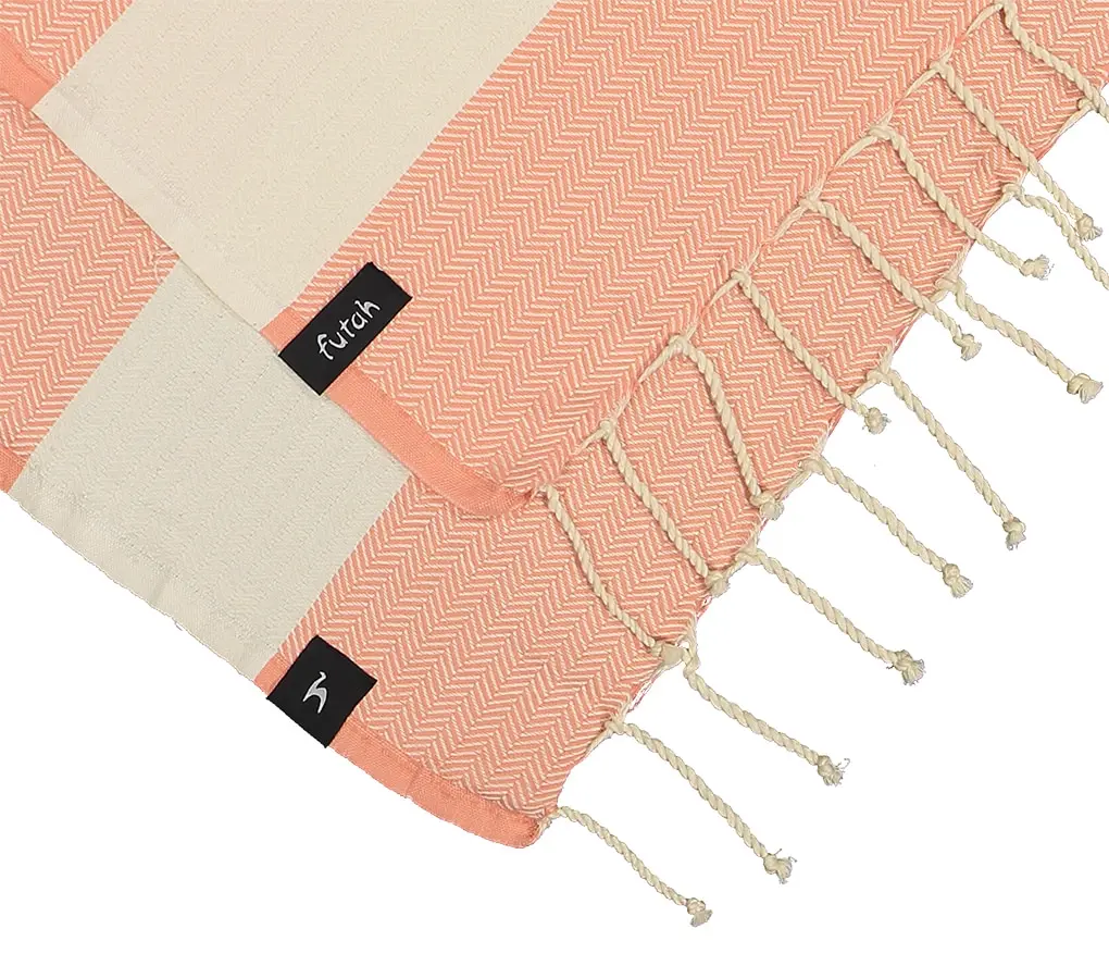 Futah - Bedu Coral Toalla de playa  (2)