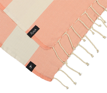 Bedu Coral Toalla de playa  (2)