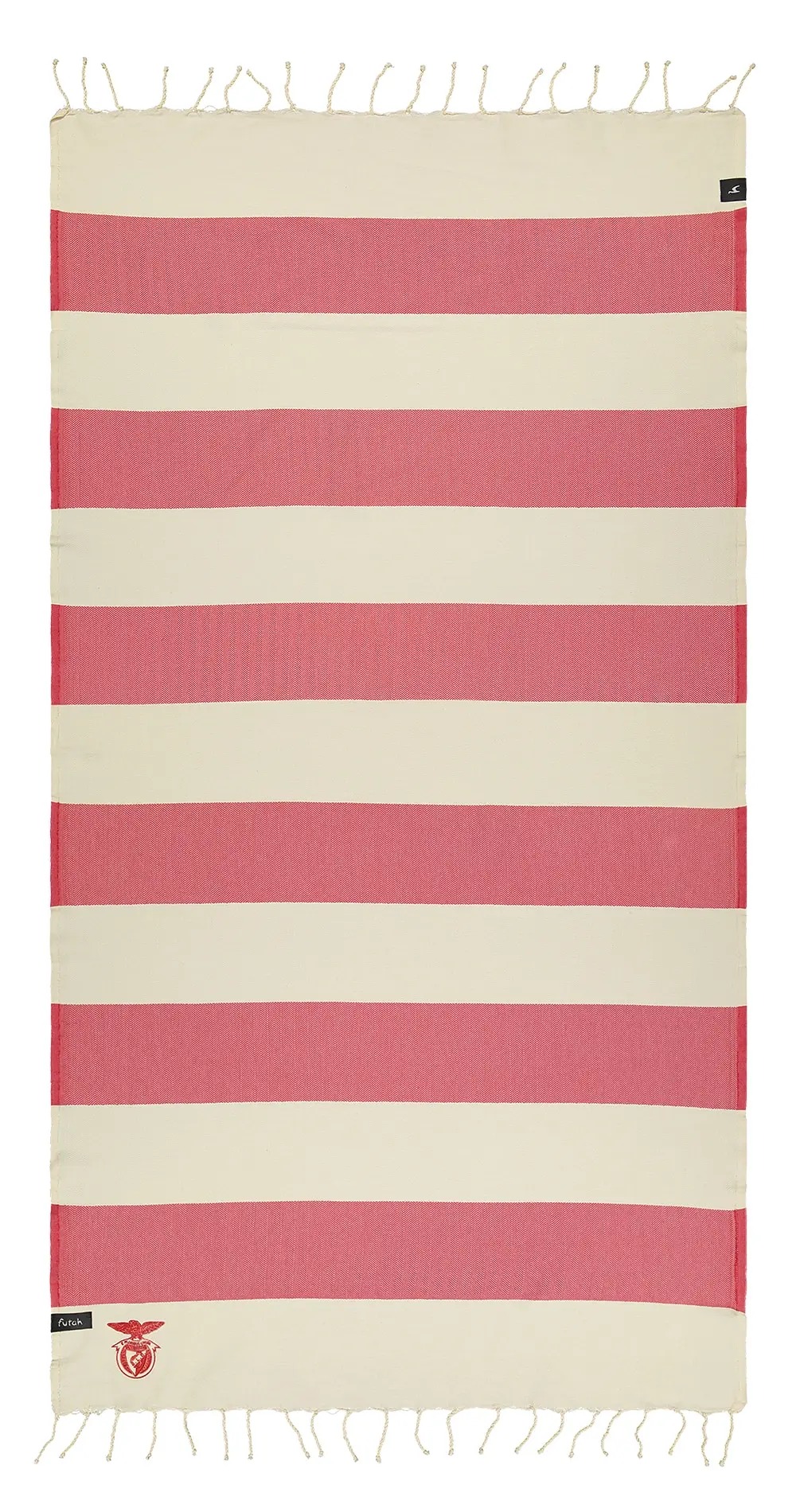 Futah - Sport Lisboa e Benfica Toalla Rayas de playa - Oficial (1)