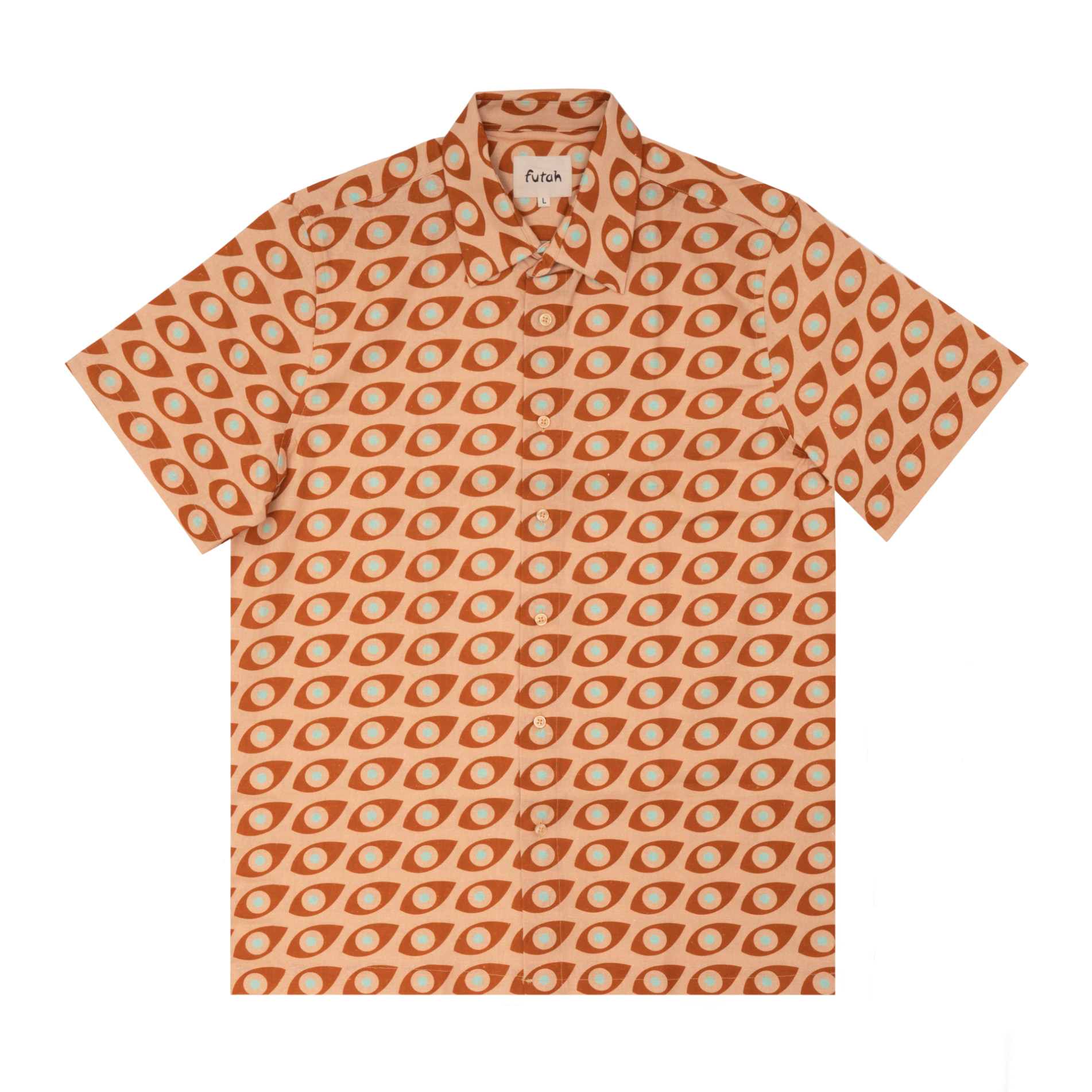 Futah - Camiseta Daintree Albaricoque (1)