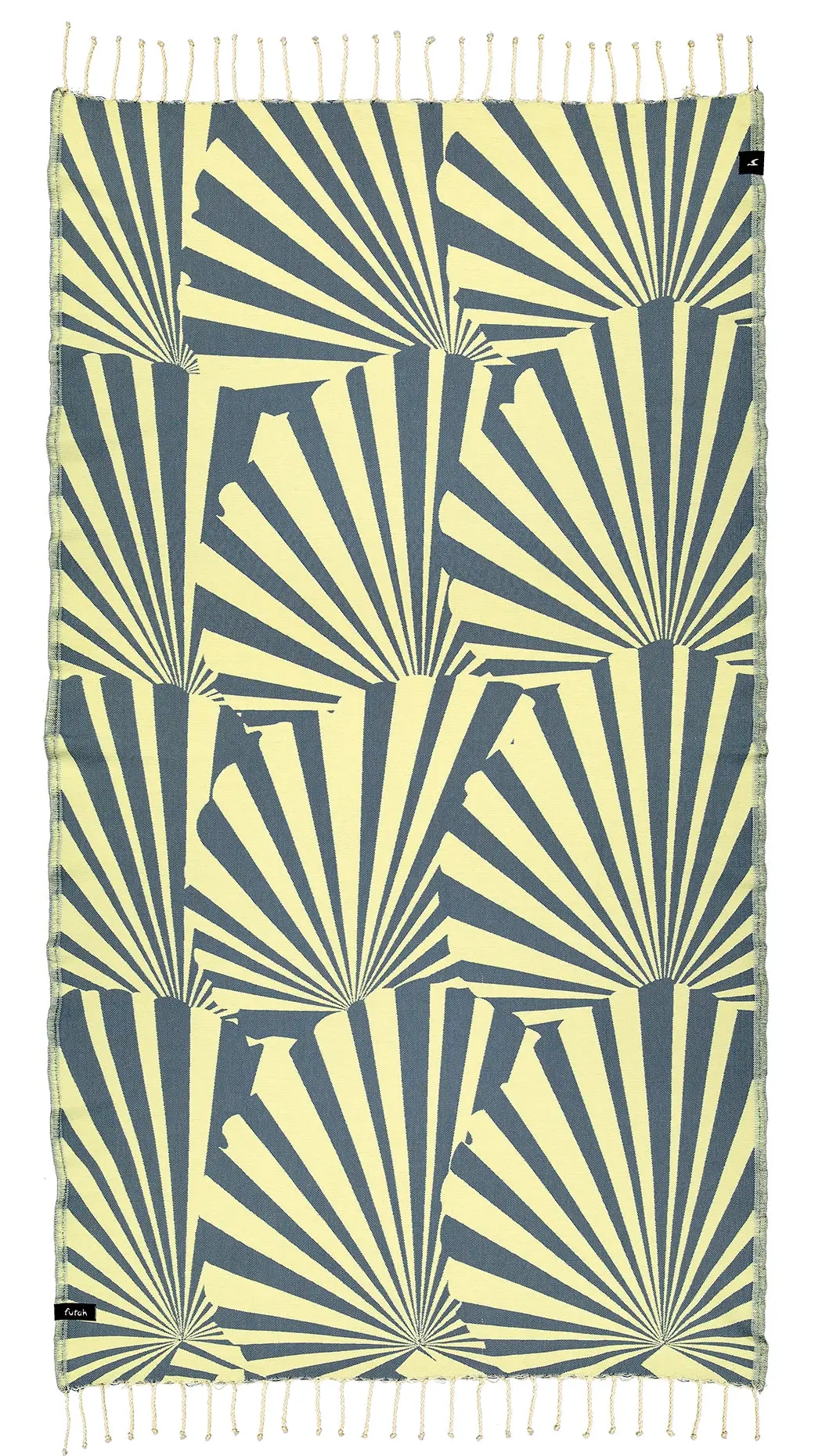 Futah - Taiga Azul Toalla de playa (1)