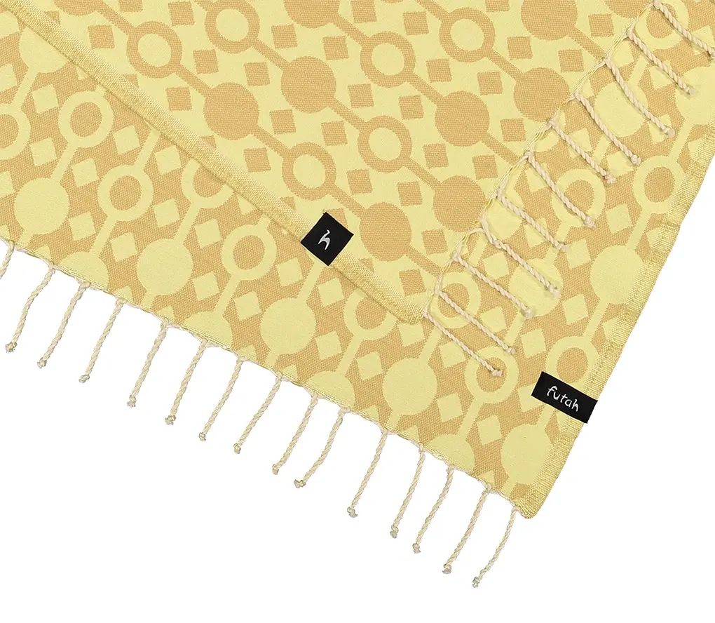 Futah - Amazónica Mocca Toalla de playa (3)