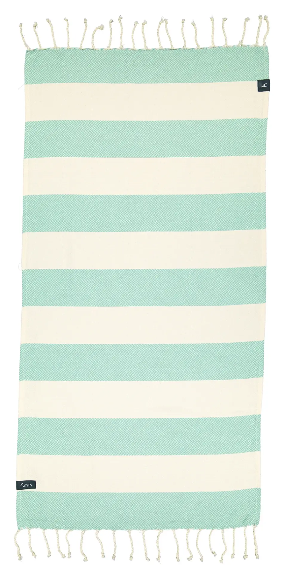 Futah - Bedu Sea Green Kids Towel (1)