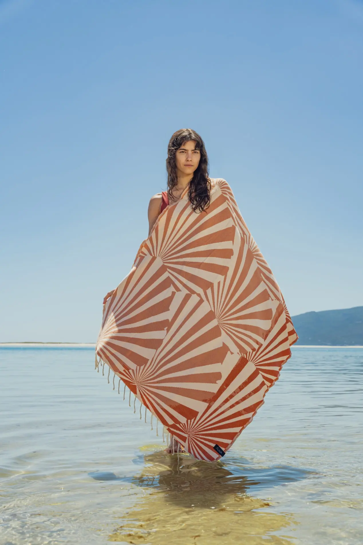 Futah - Taiga Albaricoque Toalla de playa  (5)