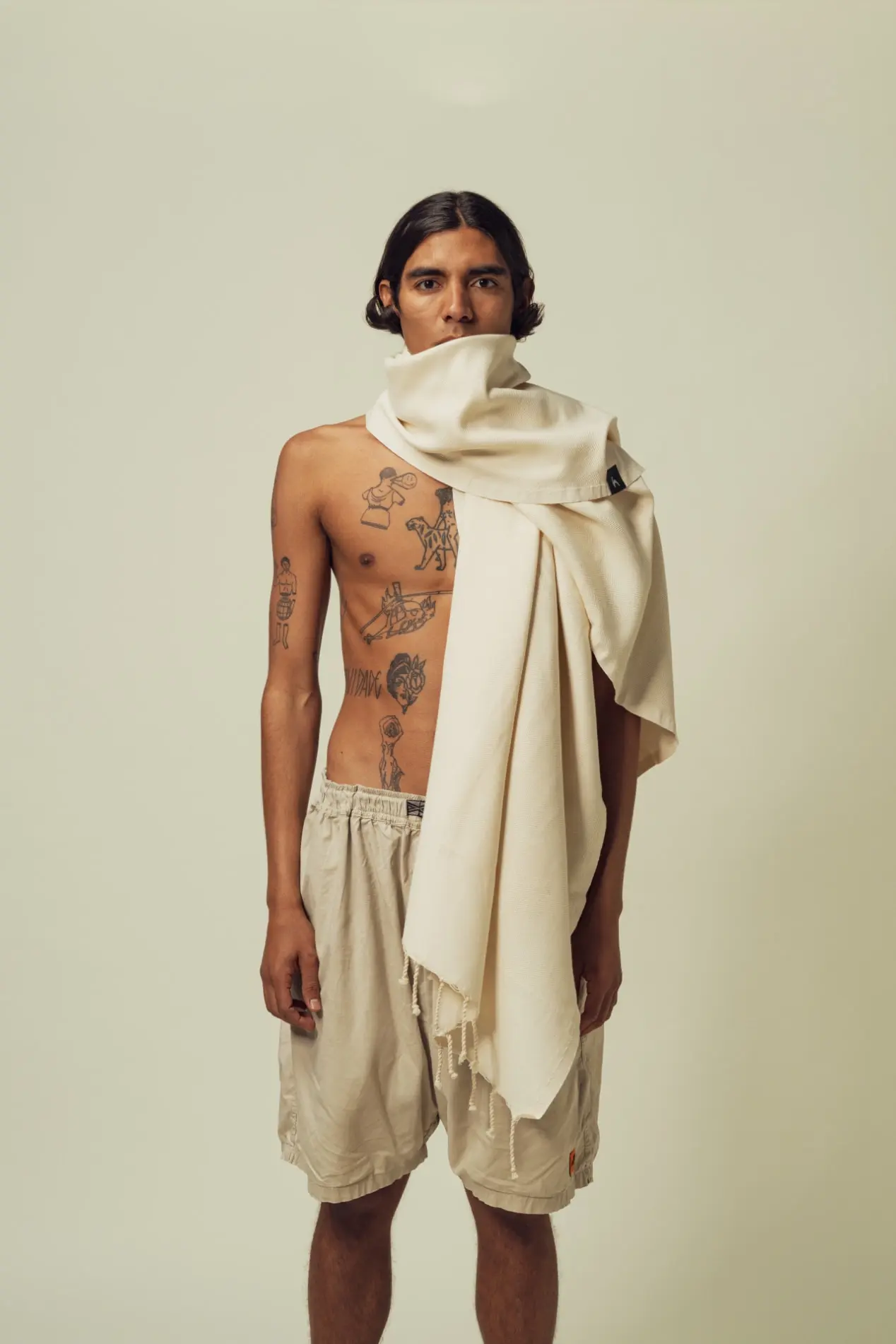 Futah - Ericeira Blanca Toalla de playa  (3)