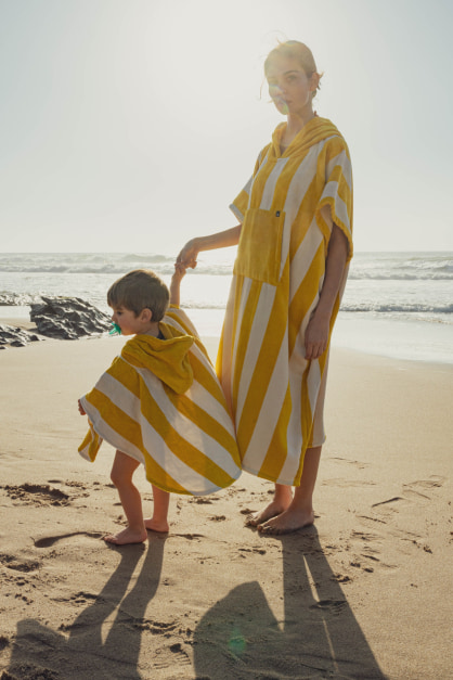 Bedu Mostarza Poncho de Rizo Bébé (2)