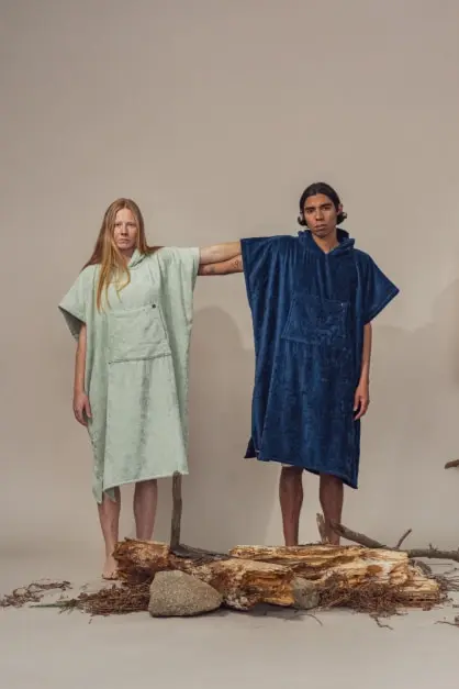 Ericeira Verde Poncho de Rizo (2)