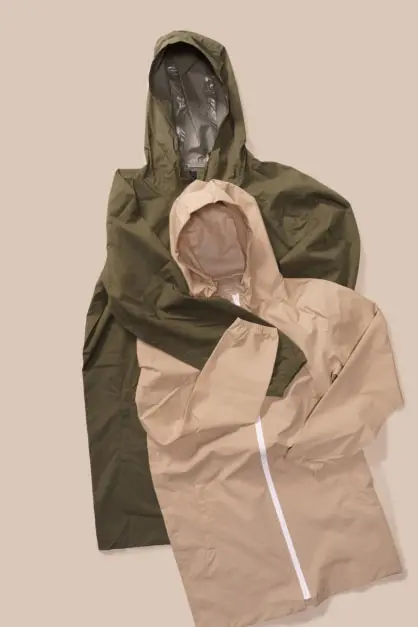 Parka Impermeable Beige (2)