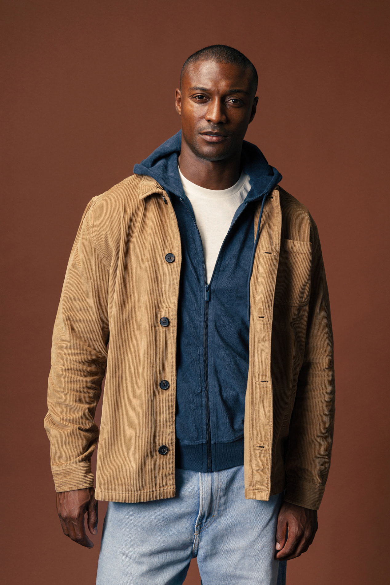 Futah - Corduroy Jacket Bege (4)