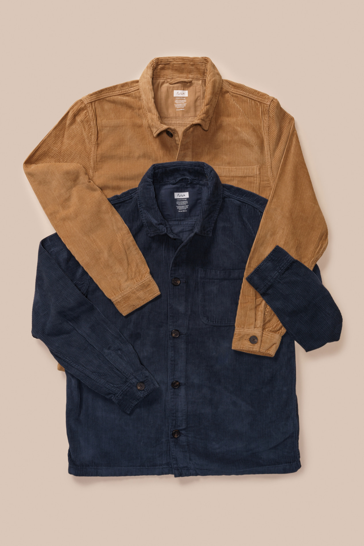 Futah - Corduroy Jacket Bege (2)