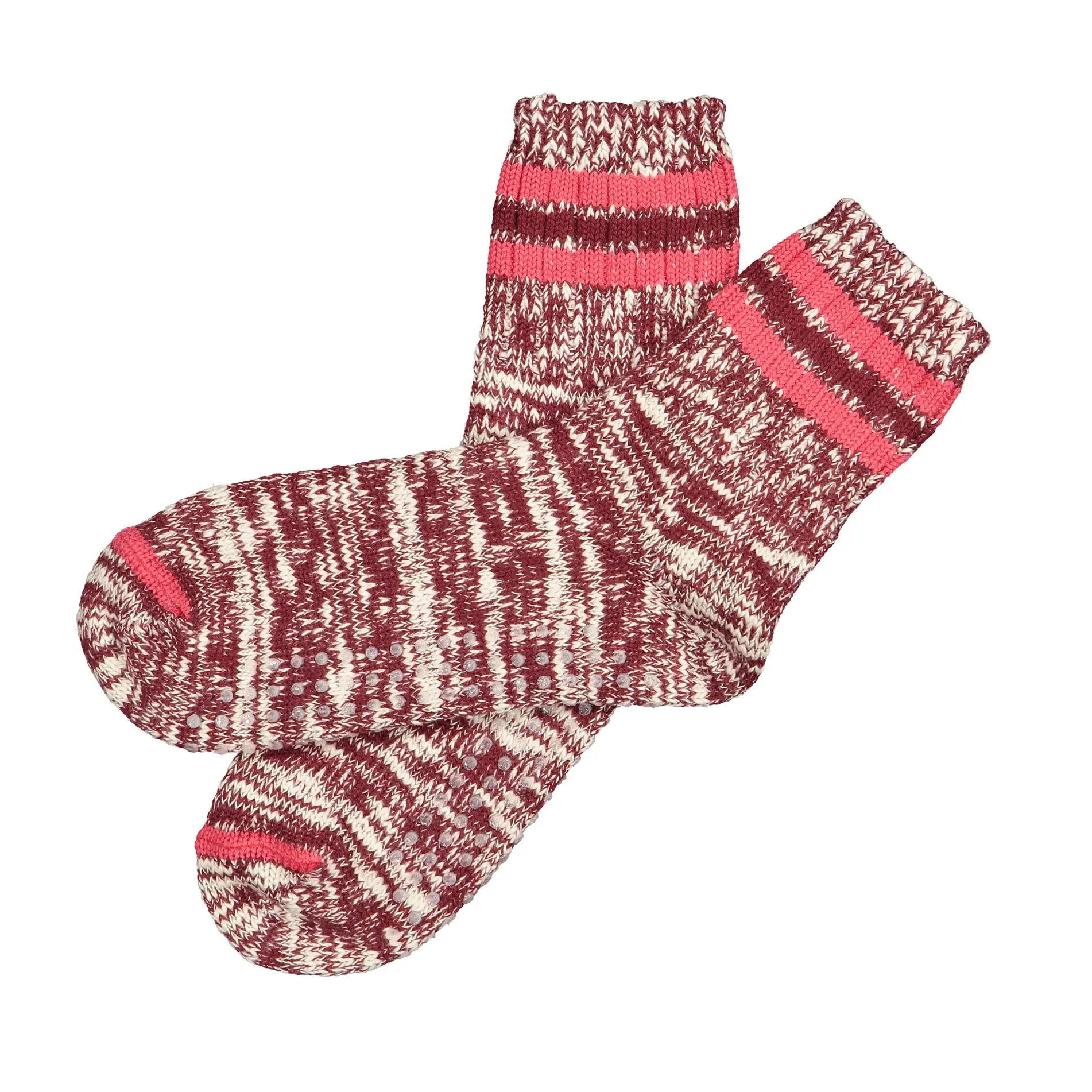 Futah - Bordeaux Flamé Cotton Socks (2)