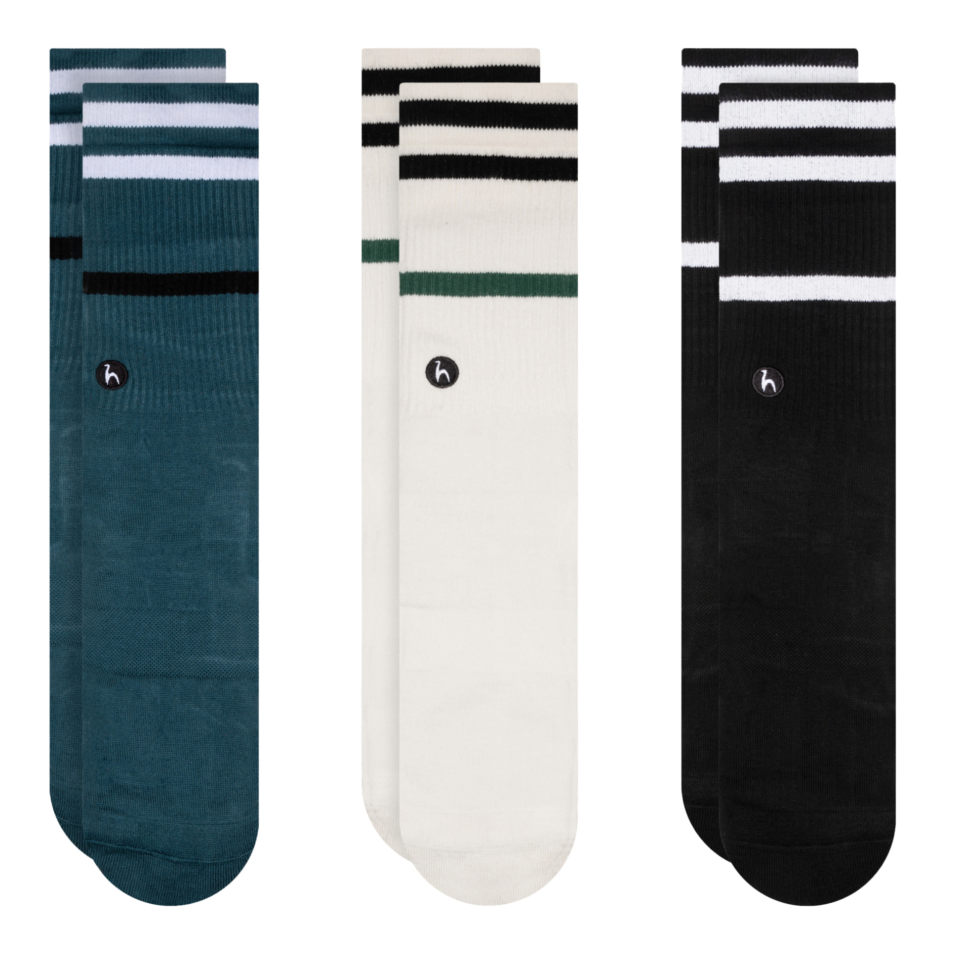 Futah - 3-Pack Stripes Socks D (1)
