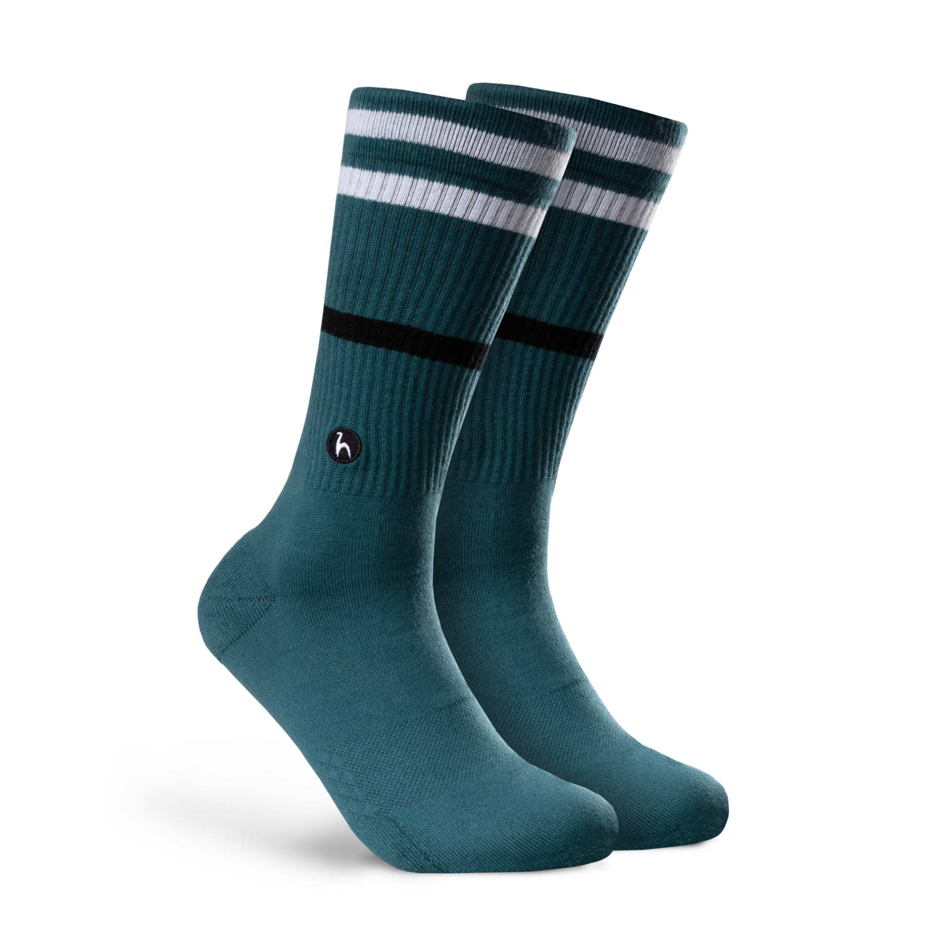 Futah - Calcetines Rayas Azul Blanco (1)