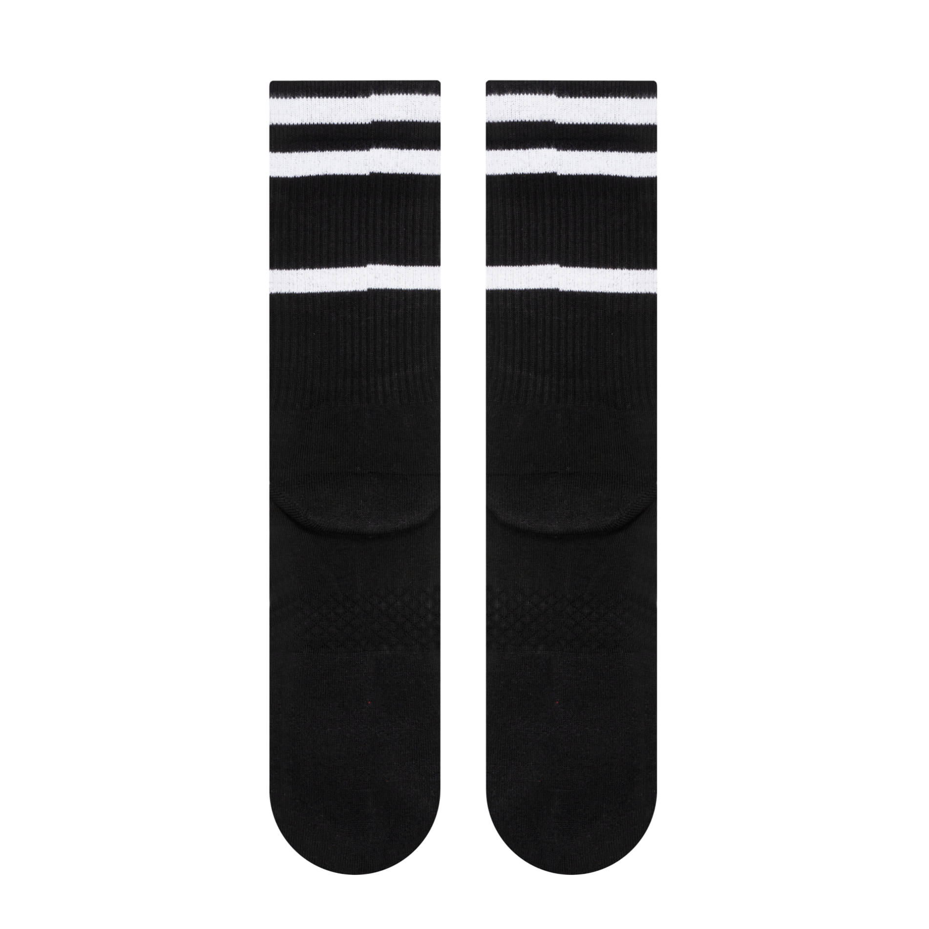 Futah - Calcetines Rayas Negro Blanco (3)
