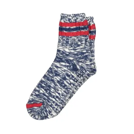 Blue Flamé Cotton Socks