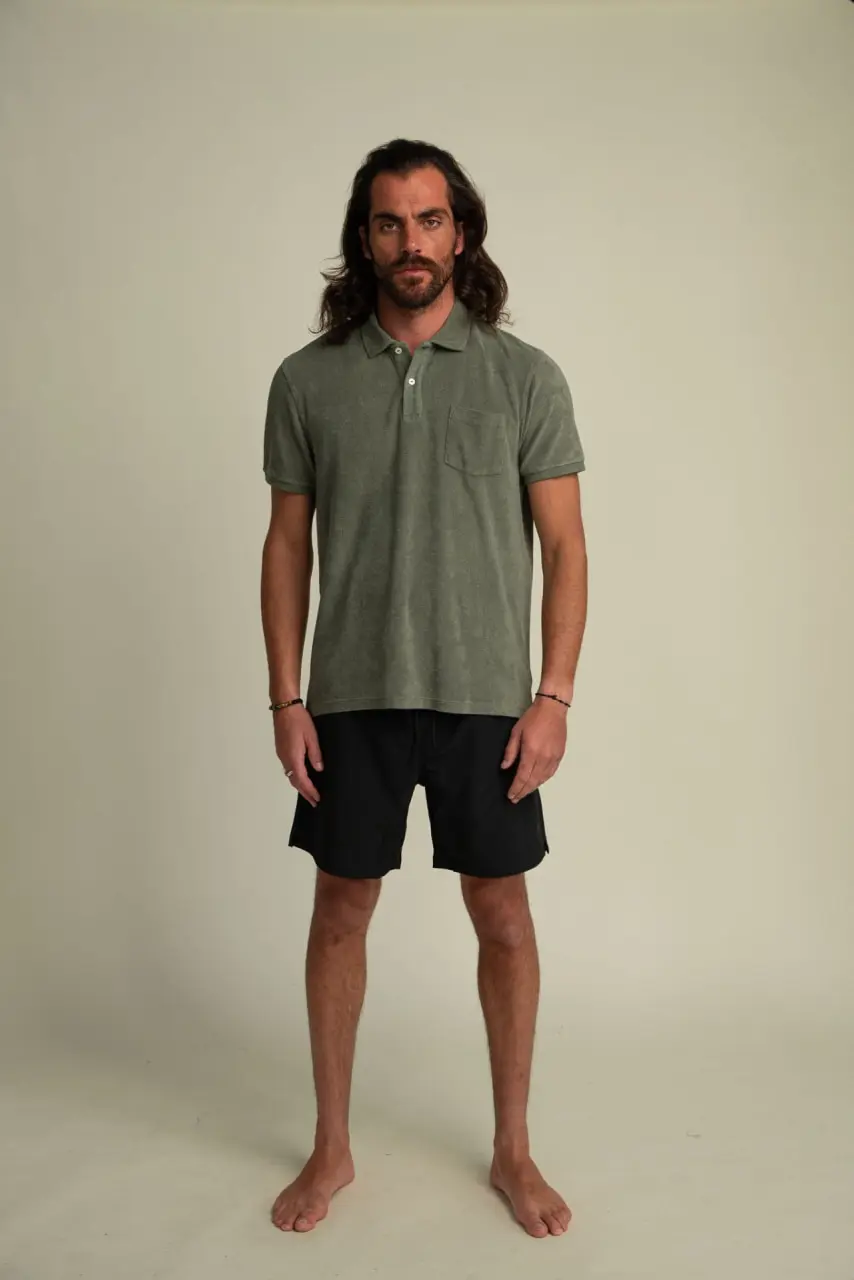 Futah - Terry Polo Khaki (1)