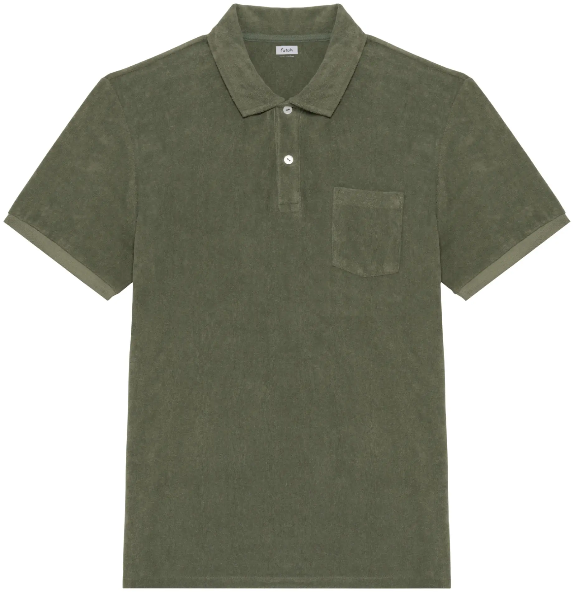 Futah - Terry Polo Khaki (3)