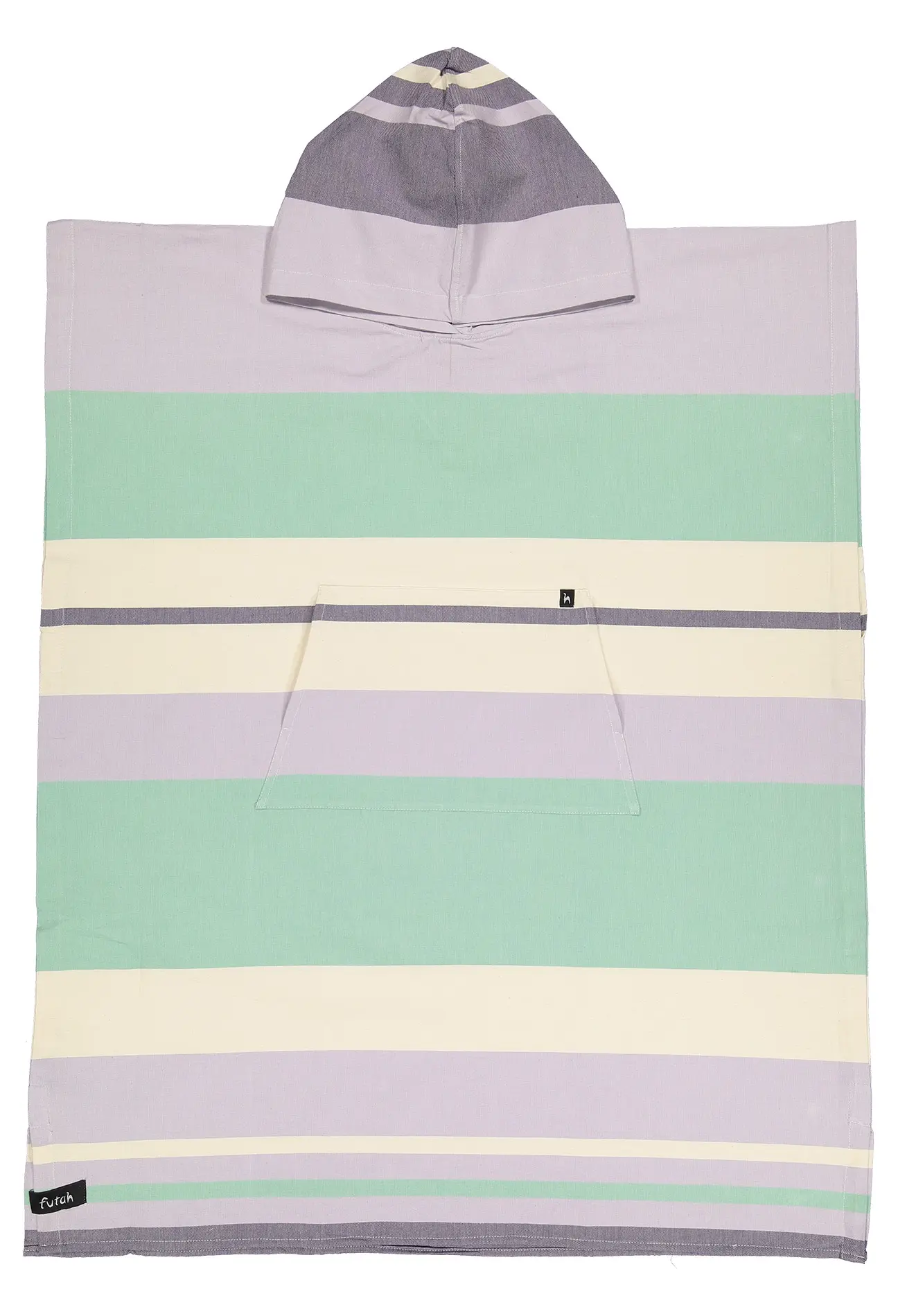 Futah - Papua Violeta & Verde Poncho  (1)