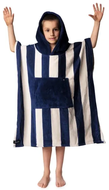 Bedu Azul  Poncho de Rizo Niños