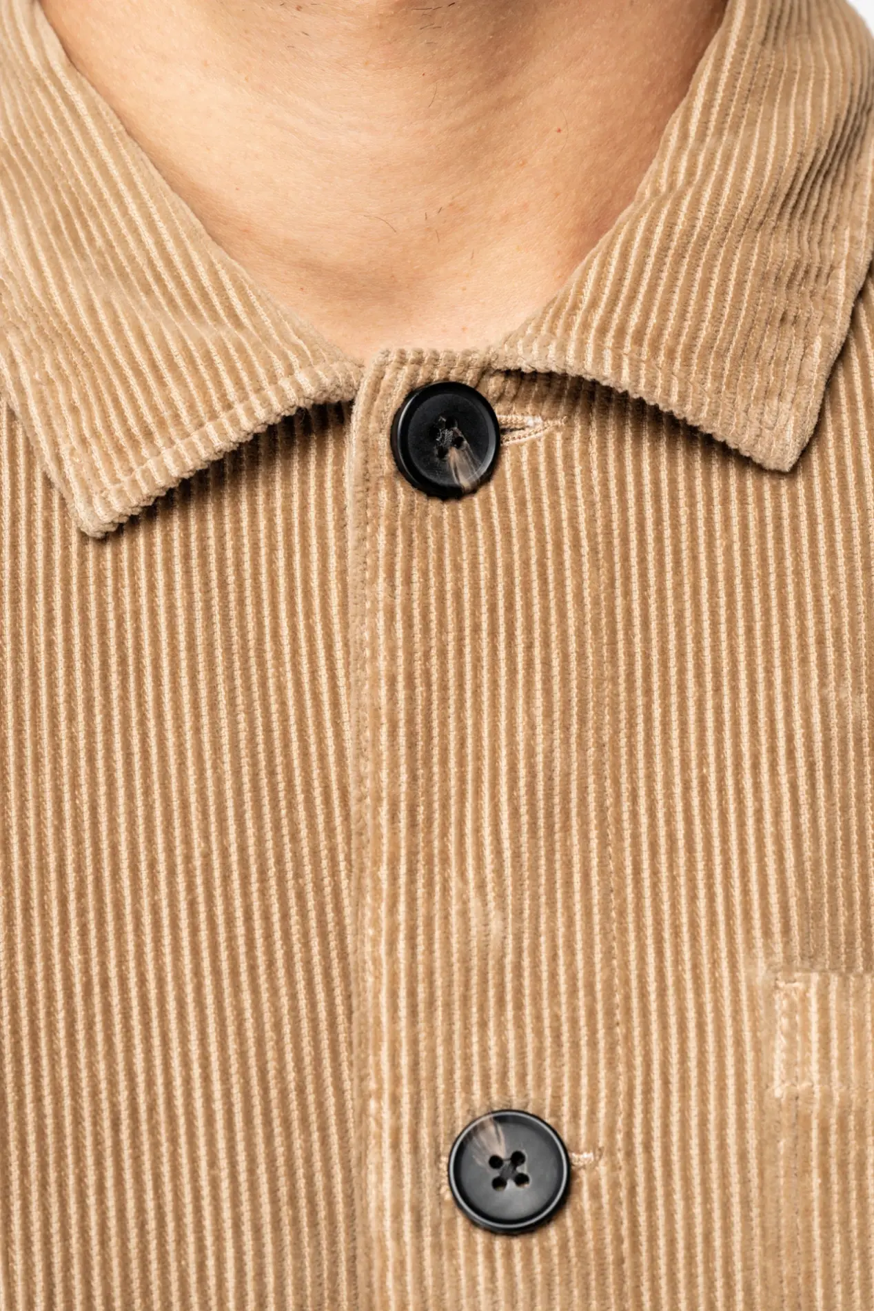 Futah - Chaqueta de pana beige (5)