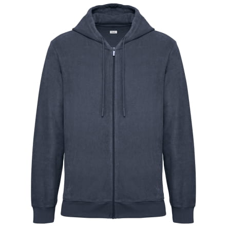 Sudadera con Capucha Terry Azul